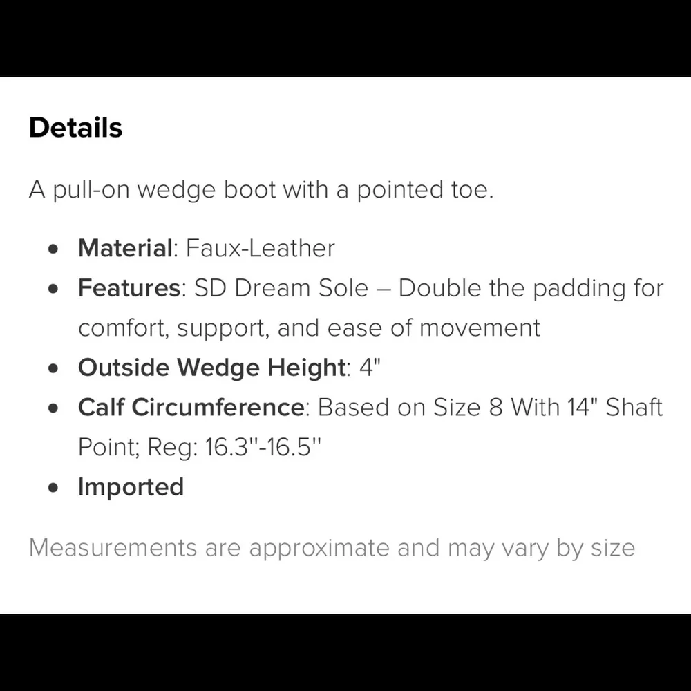 NWT Shoe Dazzle Snakeskin Faux Leather Wedge Boots - Picture 11 of 12